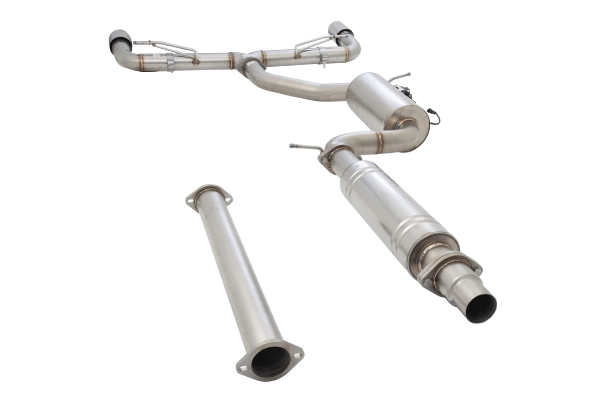 XForce | 3" Varex Valved Cat Back Exhaust | Volkswagen Golf GTI MK7 MK7.5 MK8 2013–On | ESVW10VKCS