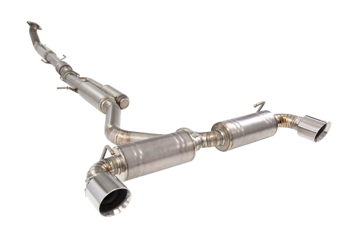 Xforce | 3" Titanium Cat Back Exhaust System | Toyota Yaris GR 1.6L Turbo 2020–2026 | ETTY21CS