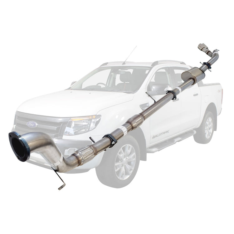 ESA | 3" Turbo Back Exhaust | Ford Ranger PX 3.2L 2011-2016 | FD240-HC