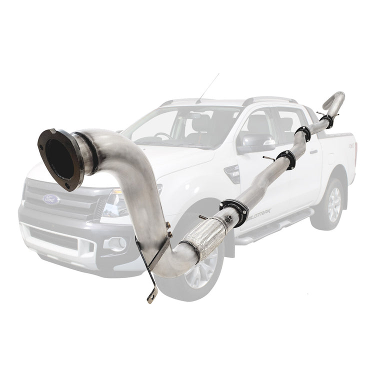 ESA | 3.5" Turbo Back Stainless Exhaust | Ford Ranger PX 3.2L 11-16 | FD340-RPSS