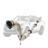 ESA | 3.5" Turbo Back DPF Delete Exhaust | Ford Ranger PX 3.2L 16-21 | FD341-POSS