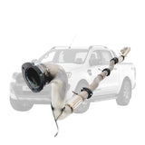 ESA | 3.5" Turbo Back DPF Delete Exhaust | Ford Ranger PX 3.2L 16-21 | FD341-POSS