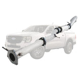 ESA | 3.5" DPF Back Exhaust | Ford Ranger Next Gen 3L V6 TD 2022+ | FD355-RPSS