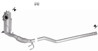 DPF Kit for Audi Q3 & Volkswagen Tiguan 2.0TDI (2007–2015) – AS Catalysts Diesel Particulate Filter