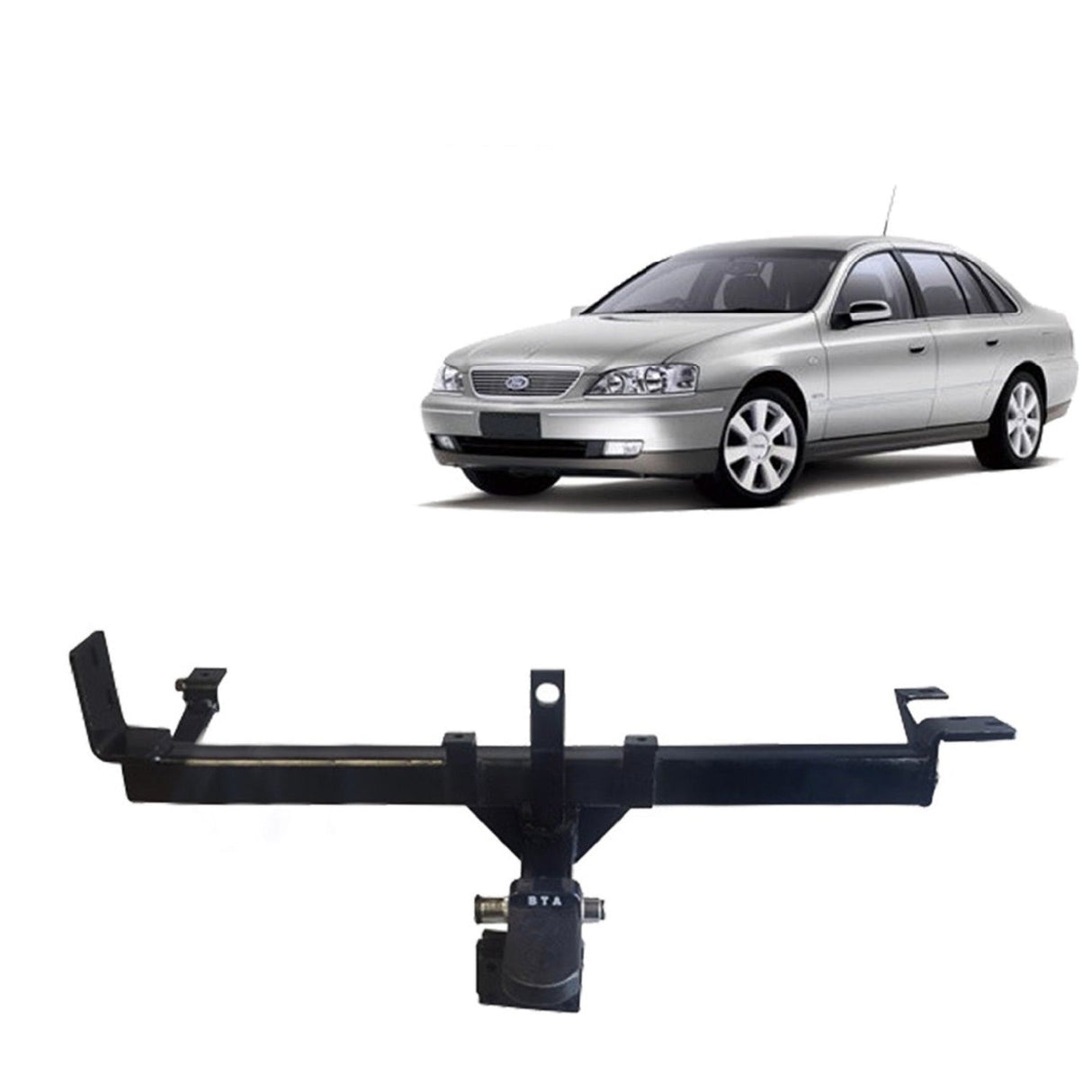 BTA | Heavy Duty Towbar | Ford Fairlane BA / BF Sedan 2002–2007 | Capacity 2300kg | FOR013FH