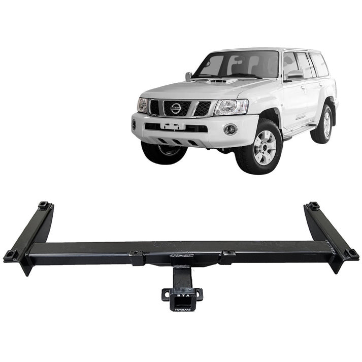 BTA | Heavy Duty Towbar | Ford Maverick & Nissan Patrol Wagon 1988–2012 | Capacity 3500kg | FOR01H