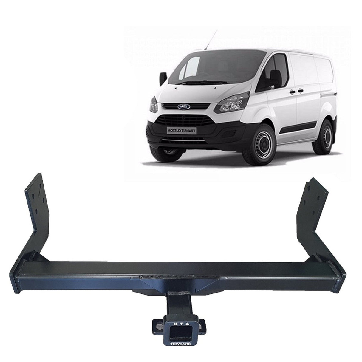 BTA | Heavy Duty Towbar | Ford Transit Custom Van 2014–2023 | Capacity 2800kg | FOR020H