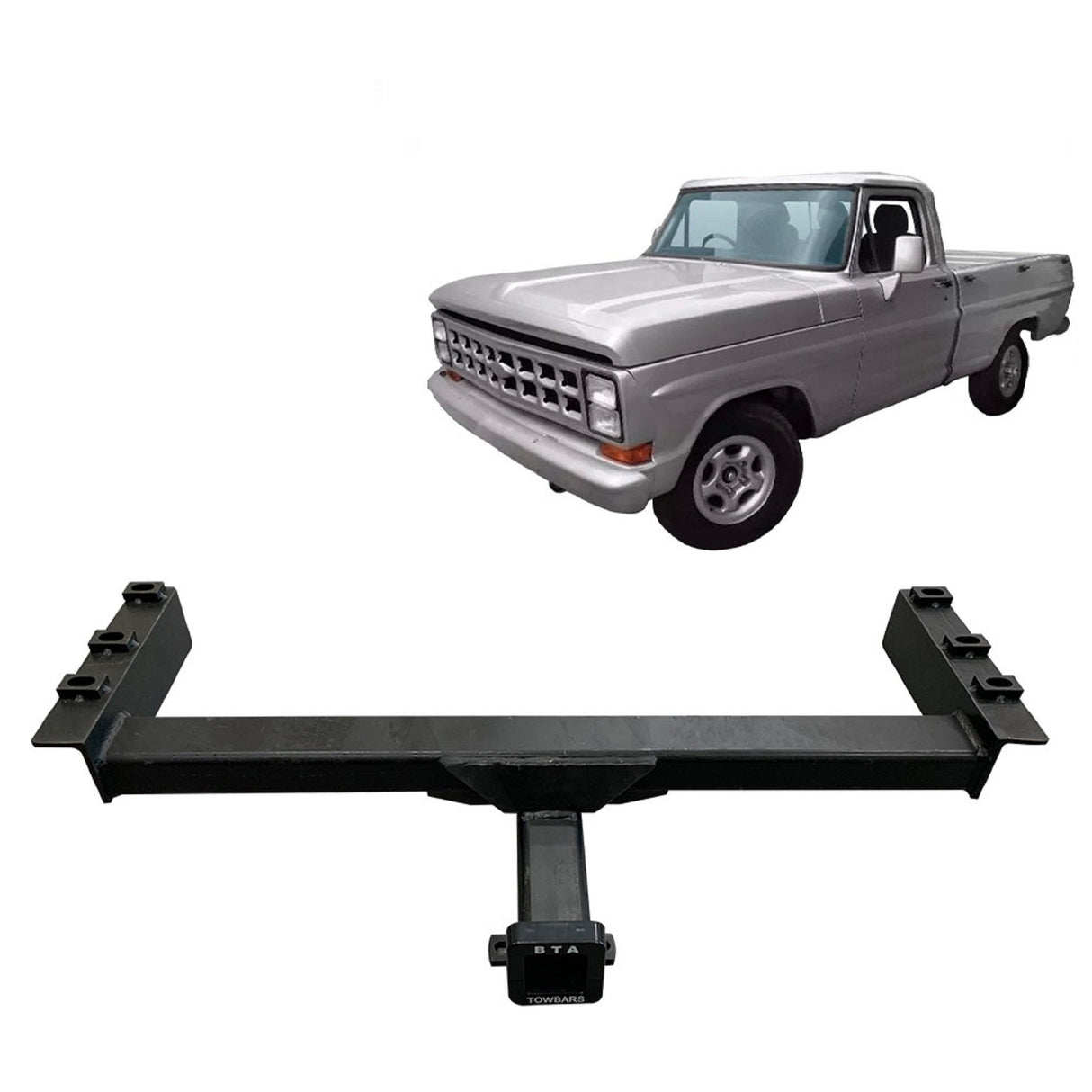 BTA | Heavy Duty Towbar | Ford F100 / F150 Ute 1981–1989 | Capacity 2800kg | FOR04H
