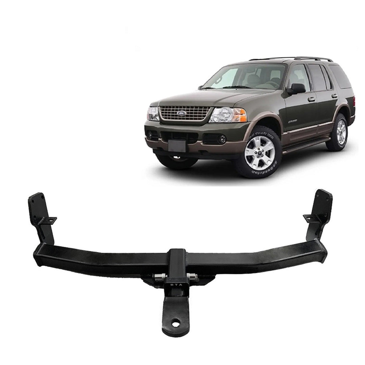 BTA | Heavy Duty Towbar | Ford Explorer 1996–2001 | Capacity 2500kg | FOR08H