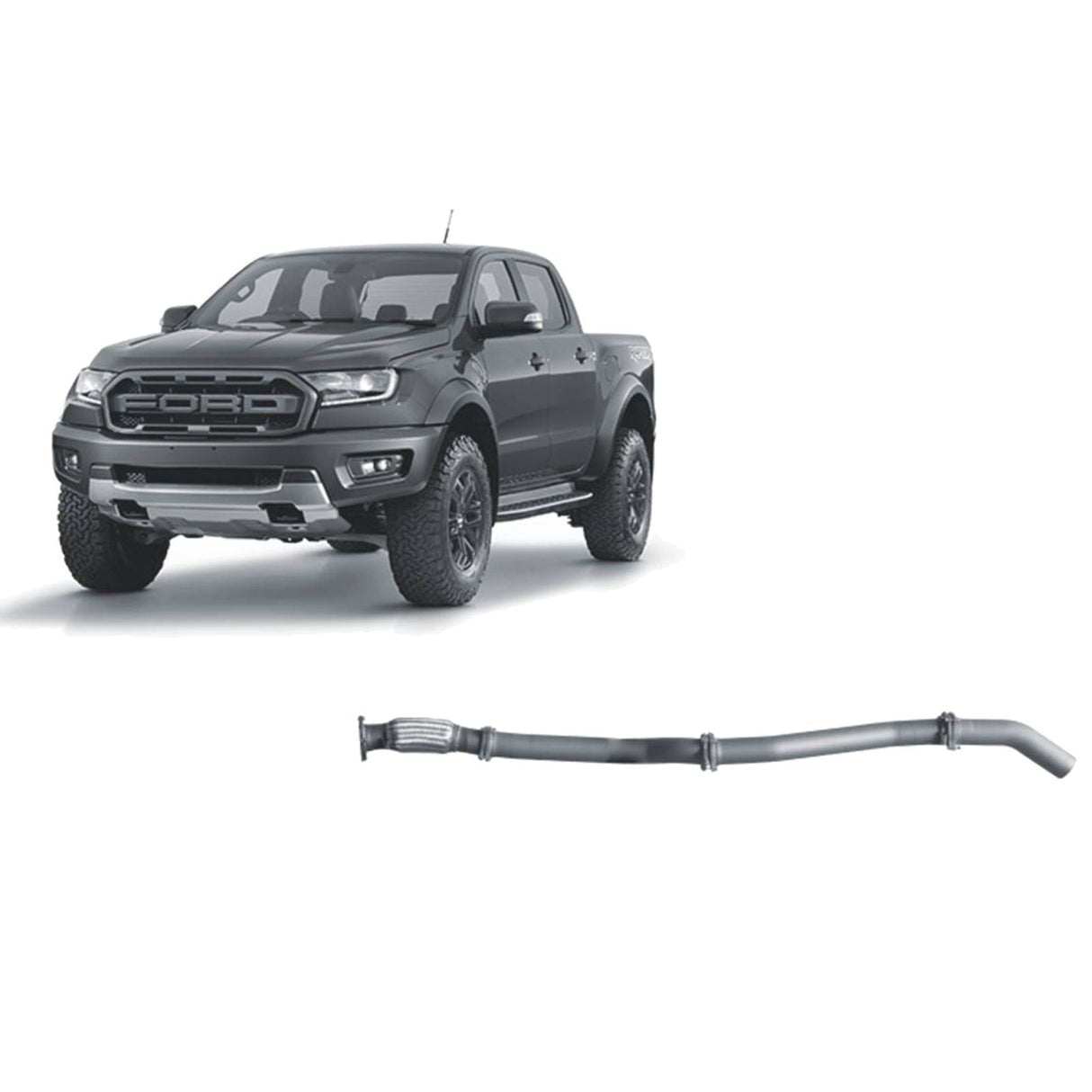 REDBACK - Ford Raptor (2018 - 2022) 2.0L Bi-Turbo Extreme Duty Exhaust