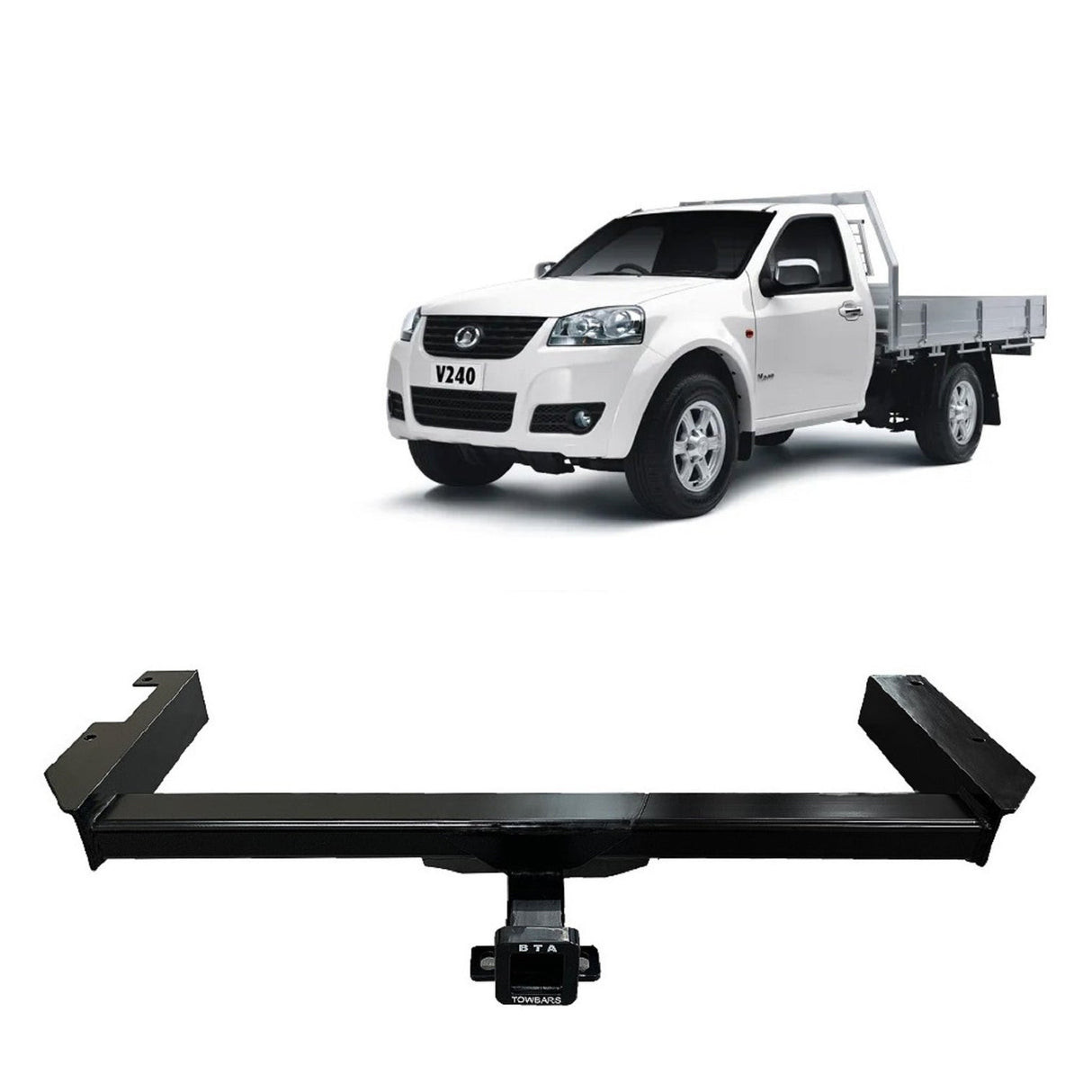 BTA | Heavy Duty Towbar | Great Wall V200, V240 & Steed Ute & Tray 2011–On | Capacity 2250kg | GW01H