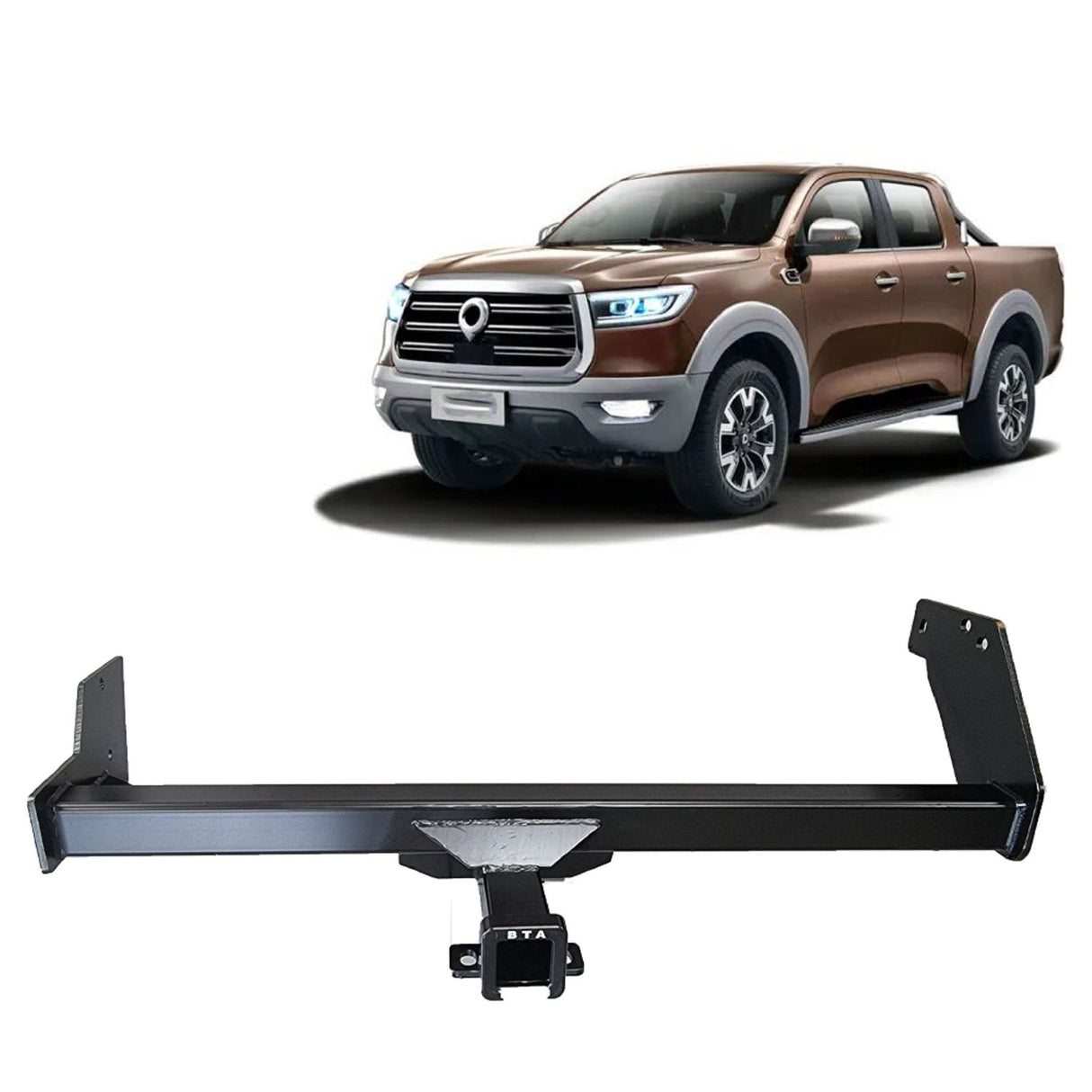 BTA | Heavy Duty Towbar | GWM Cannon Ute & Tray 2020–On | Capacity 3000kg | GW02H