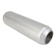 Redback - Redback - 2.25" Perforated Tube Hotdog Resonator Straight Through 12"x4" Round 409 Stainless Steel (No Spigots)