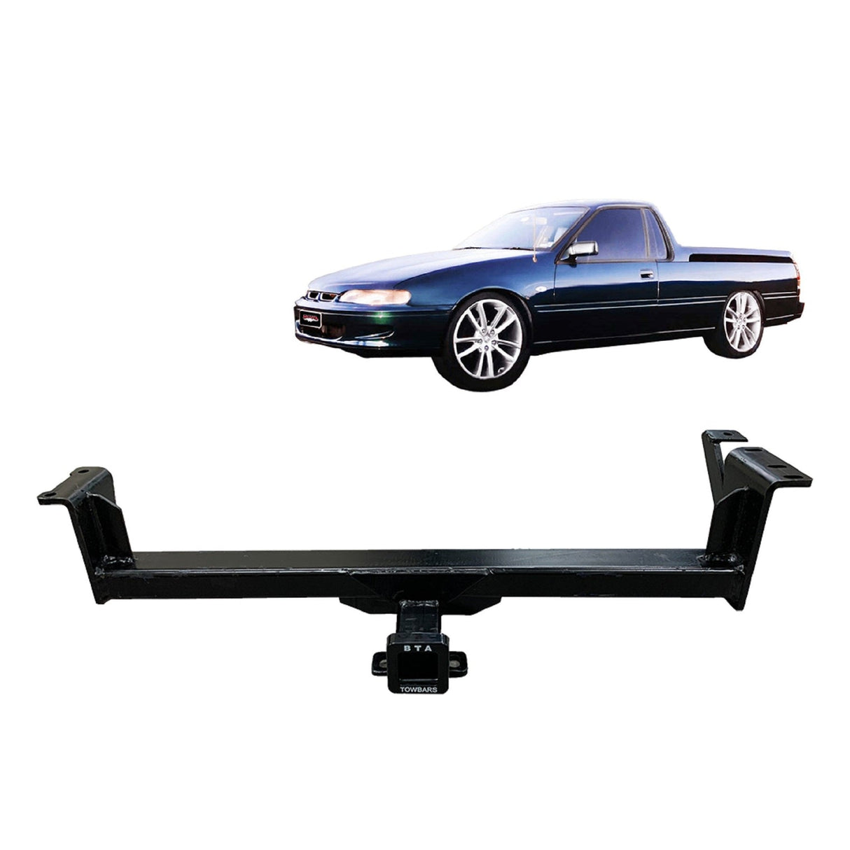 BTA | Heavy Duty Towbar | Holden Commodore Ute 1990–2001 | Capacity 2000kg | HOL08H