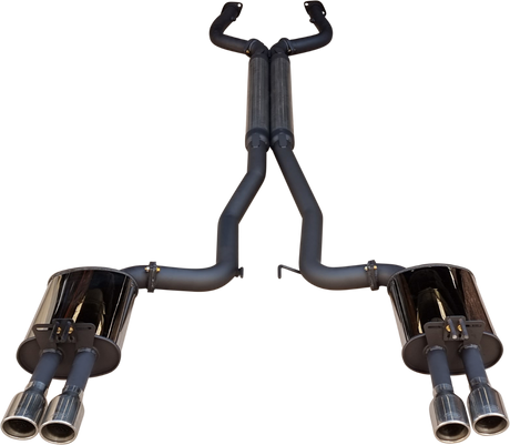  DPE by Manta | Twin 3" Cat-Back Exhaust System | Holden Commodore VE / VF 6.0L / 6.2L V8 Sedan / Sportwagon | 2006–2017