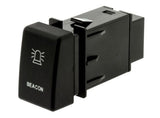 Hulk 4X4 - SWITCH PUSH BUTTON ON / OFF OE RPL 12V BEACON SYMBOL T/S