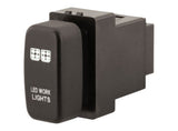 Hulk 4X4 - SWITCH PUSH BUTTON ON / OFF OE RPL 12V WORK LIGHT BLUE