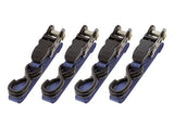 Hulk 4X4 -  PKT 4 RATCHET TIE DOWN 4.5m 270kg LASHING 25mm BLUE