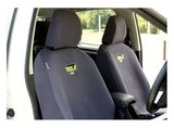 Hulk 4X4 - HD CANVAS SEAT COVERS MITS TRITON MQ 2015> REARS
