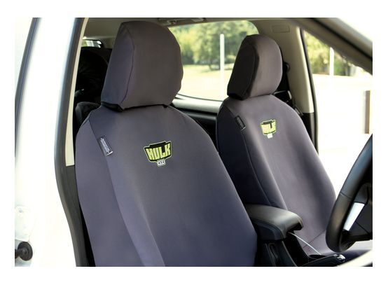 Hulk 4X4 - HD CANVAS SEAT COVERS HILUX 11/15> DUAL & EXTRA CAB FRONTS