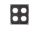 Hulk 4X4 - QUAD FLUSH MOUNT HOUSING T/S HULK 4x4 SOCKET RANGE