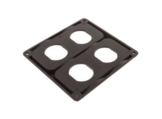 Hulk 4X4 - QUAD FLUSH MOUNT HOUSING T/S HULK 4x4 SOCKET RANGE