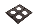 Hulk 4X4 - QUAD FLUSH MOUNT HOUSING T/S HULK 4x4 SOCKET RANGE