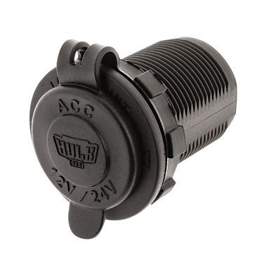 Hulk 4X4 - ACCESSORY POWER SOCKET WITH BLUE LED 12/24v 20a @12v