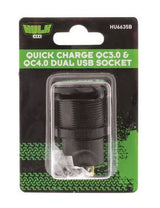 Hulk 4X4 - DUAL USB SOCKET PORT 1: QC3 18w, PORT 2: TYPE C QC4 36w