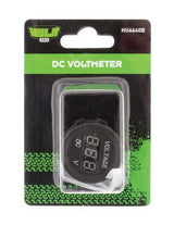 Hulk 4X4 - VOLTMETER 5-30v DC BLUE LED 29mm DIA