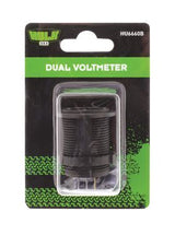 Hulk 4X4 - DUAL VOLTMETER 5-30v BLUE LED 29mm DIA