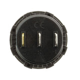 Hulk 4X4 - OLED DUAL VOLTMETER 5-60v DC 29mm DIA AMBER OLED