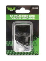 Hulk 4X4 - VOLTMETER WITH INDICATOR 5-15v BLUE LED 29mm DIAMETER