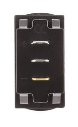 Hulk 4X4 - SWITCH SIZE DUAL VOLTMETER 10-60v BLUE LED