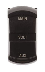 Hulk 4X4 - SWITCH SIZE DUAL VOLTMETER 10-60v BLUE LED