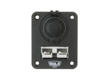 Hulk 4X4 - DOUBLE FLUSH MOUNT HOUSING 50amp ANDERSON STYLE PLUG