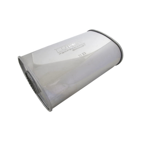 Redback - 2" Turbo Triple Flow Muffler O/O 14"x8"x4" Oval 430 Stainless Steel