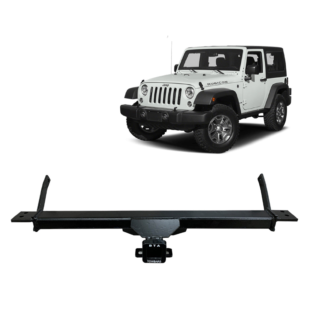 BTA | Heavy Duty Towbar | Jeep Wrangler TJ Wagon 1996–2007 | JEEP02H