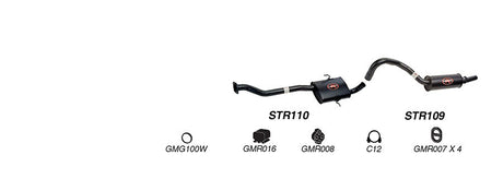 REDBACK | 2.5" Cat Back Exhaust System | Holden Commodore Ute VS 1995–2000 | K-RPM15707