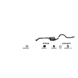 REDBACK - Holden Commodore VN, VP, VR V8 & V6, VS V8 Ute and Wagon (1988 - 2000) 2.5" Performance Exhaust System