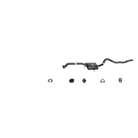 REDBACK - Holden Commodore VN, VP, VR V6 & V8, VS V8 Sedan (1988 - 2000) 2.5" Performance Exhaust System