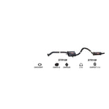 REDBACK - Holden Commodore (1988 - 2000) Performance Exhaust System