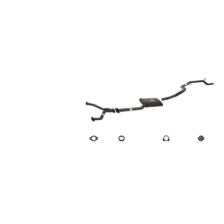 REDBACK - Ford Fairmont, Falcon EB/ED/EF/EL (1992 - 1998) Performance Exhaust System