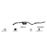 REDBACK - Holden Statesman (1990 - 1995), Caprice (1994 - 1995) 2.5" Catback Exhaust
