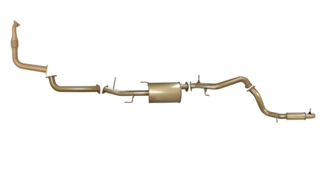 Pacemaker King Brown | 3" Turbo Back Exhaust | Pajero NS 3.2L Manual | KB9010-XXMR