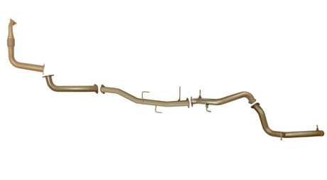 Pacemaker King Brown | 3" Turbo Back Straight Pipe | Mitsubishi Pajero NS 3.2L TD Manual 2006-2009 | KB9010-XXXX