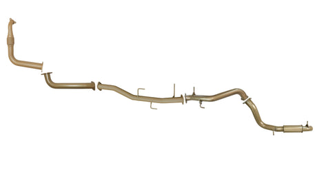 Pacemaker King Brown | 3" Turbo Back Exhaust with Resonator | Mitsubishi Pajero NT 3.2L TD | KB9015-XXXR