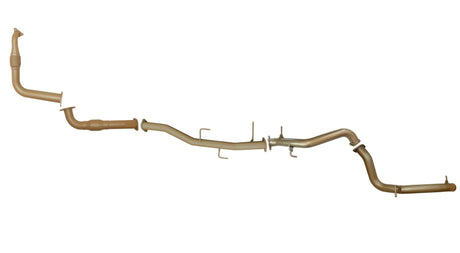 Pacemaker King Brown | 3" Turbo Back Exhaust with Cat | Mitsubishi Pajero NX 3.2L TD 2014-2016 | KB9025-XCXX