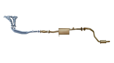 Pacemaker King Brown | 2.5" Exhaust Kit with Headers | Nissan Patrol GU 4.8L Petrol 2001-2010 | KB9511-HCMR