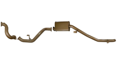 Pacemaker King Brown | 3" DPF Back Exhaust with Muffler | Landcruiser 78 V8 2016-2024 | KBD12007-XXXM